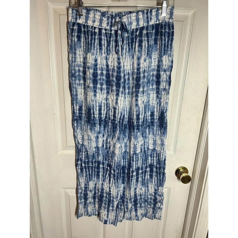 Joe Benbasset Tie Dye Wide Leg Pants Juniors Size M